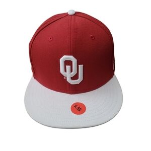 Oklahoma Sooners Jordan Brand Performance Fitted Hat - Crimson/White Siz…